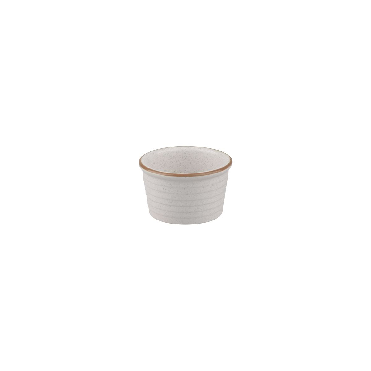 Ramekin - Ribbed, 140ml, Zuma Mineral from Zuma. ribbed, made out of Ceramic and sold in boxes of 6. Hospitality quality at wholesale price with The Flying Fork! 