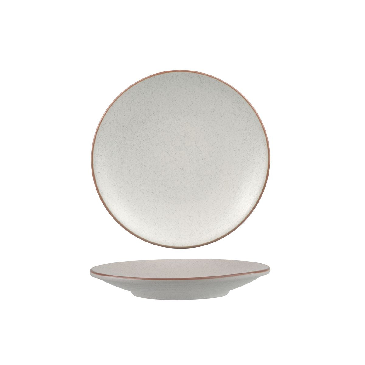Tapas Plate - 180mm, Zuma Mineral from Zuma. Matt Finish, made out of Ceramic and sold in boxes of 6. Hospitality quality at wholesale price with The Flying Fork! 