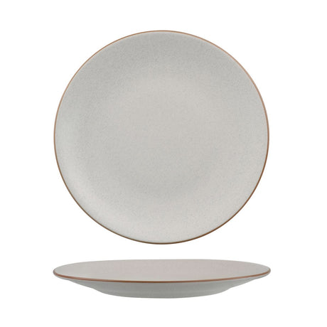 Round Coupe Plate - 260mm, Zuma Mineral from Zuma. Matt Finish, made out of Ceramic and sold in boxes of 6. Hospitality quality at wholesale price with The Flying Fork! 