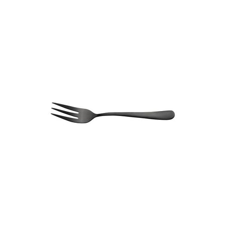 Cake Fork - AUSTIN BLACK from Amefa. made out of Stainless Steel and sold in boxes of 12. Hospitality quality at wholesale price with The Flying Fork! 