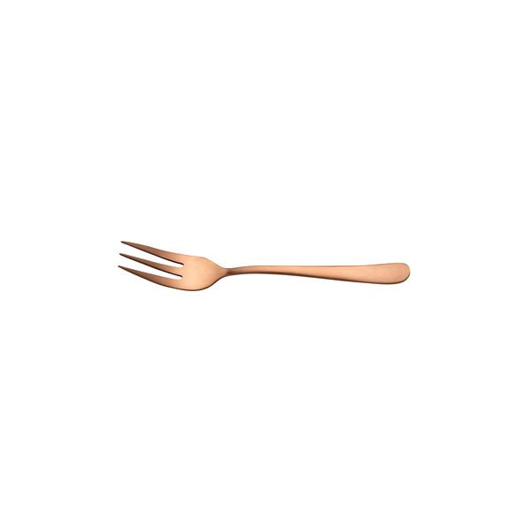 Cake Fork - AUSTIN COPPER from Amefa. made out of Stainless Steel and sold in boxes of 12. Hospitality quality at wholesale price with The Flying Fork! 