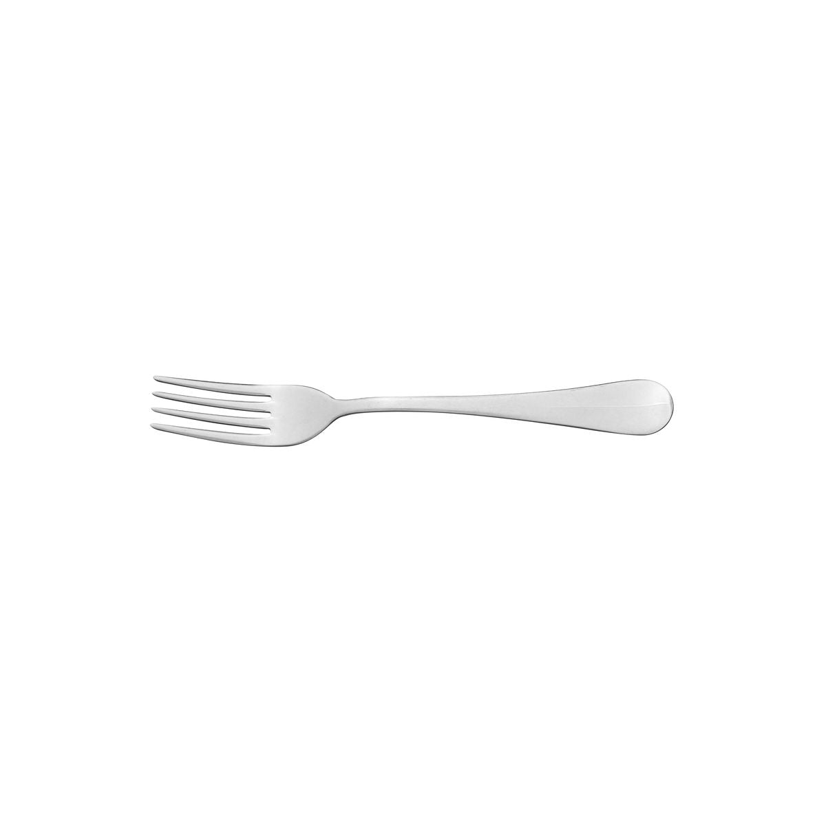 Dessert Fork - Vintage Baguette from Abert. Satin Finish, made out of Stainless Steel and sold in boxes of 12. Hospitality quality at wholesale price with The Flying Fork! 
