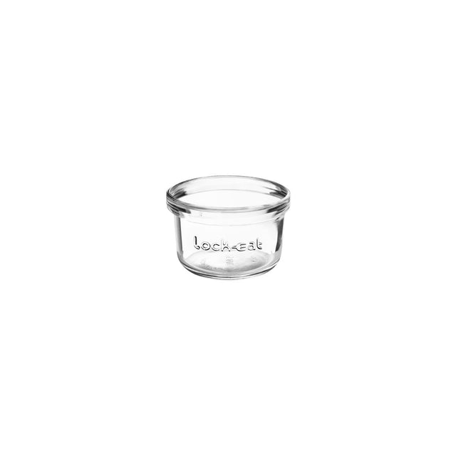 Food Jar, 125ml - Lock Eat from Luigi Bormioli. made out of Glass and sold in boxes of 24. Hospitality quality at wholesale price with The Flying Fork! 