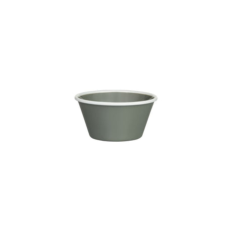 Tapered Bowl, 125 x 125 x 67mm, Melamine - Grey & White from Ryner Melamine. Sold in boxes of 12. Hospitality quality at wholesale price with The Flying Fork! 
