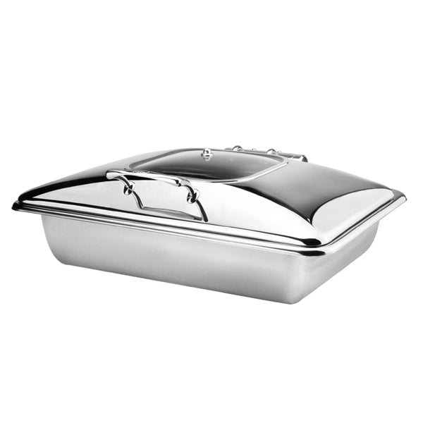 Induction Chafer - Rectangle Full Size - Princess from Athena. made out of Stainless Steel and sold in boxes of 1. Hospitality quality at wholesale price with The Flying Fork! 