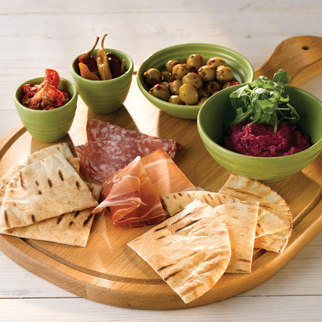 Ripple Dip Dish - 113mm, Green, Bit On The Side: Pack of 12