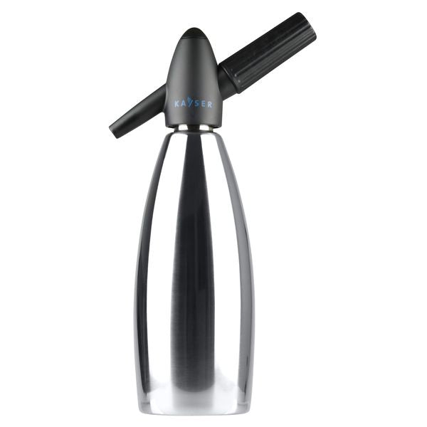 Soda Syphon - Stainless Steel from Kayser. Sold in boxes of 1. Hospitality quality at wholesale price with The Flying Fork! 