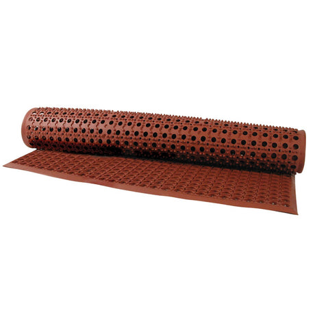 Kitchen Rubber Mat - Terracotta, 1550 x 930mm from TheFlyingFork. Sold in boxes of 1. Hospitality quality at wholesale price with The Flying Fork! 