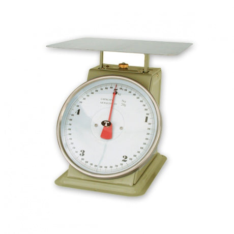 Kitchen Scale - Enamel Body, W-Bowl, 20kg from TheFlyingFork. Sold in boxes of 1. Hospitality quality at wholesale price with The Flying Fork! 