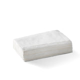 Compact Dispenser Napkin - White, 1ply, E Fold (Box of 5000) from BioPak. Compostable, made out of FSC Pulp and sold in boxes of 1. Hospitality quality at wholesale price with The Flying Fork! 
