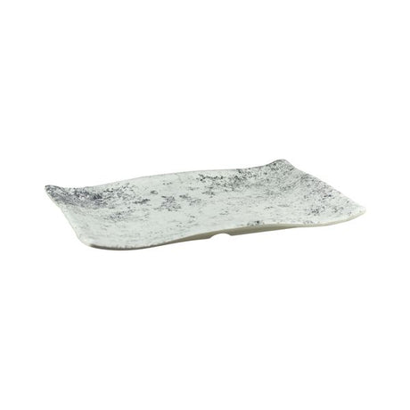 Large Rectangular Pebble Platter, 280x190mm from Cheforward. Sold in boxes of 6. Hospitality quality at wholesale price with The Flying Fork! 