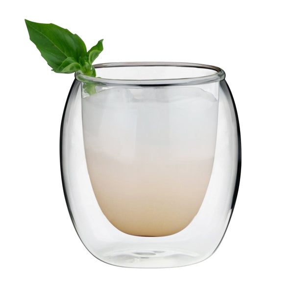 Lexi Double Wall Glass - 250ml from Athena. made out of Glass and sold in boxes of 6. Hospitality quality at wholesale price with The Flying Fork! 