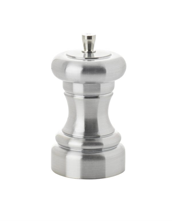 Pepper Mill - 100mm, Zumba, Stainless Steel from Marlux. made out of Stainless Steel and sold in boxes of 1. Hospitality quality at wholesale price with The Flying Fork! 