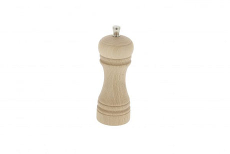 Salt Mill - 140mm, Java, Natural from Marlux. made out of Wood and sold in boxes of 1. Hospitality quality at wholesale price with The Flying Fork! 