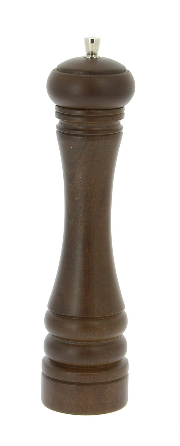 Salt Mill - 250mm, Java, Dark from Marlux. made out of Wood and sold in boxes of 1. Hospitality quality at wholesale price with The Flying Fork! 