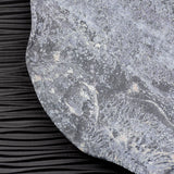 Medium Oblong Weathered Pewter Platter, 270x110mm: Pack of
