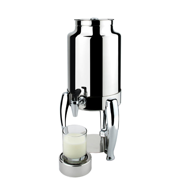 Milk Dispenser - S-S, 6.0Lt, Imperial from Athena. made out of Stainless Steel and sold in boxes of 1. Hospitality quality at wholesale price with The Flying Fork! 