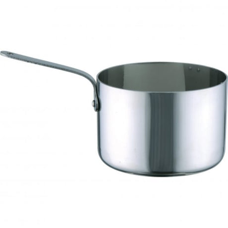 Saucepan With S-S Handle - 60ml, 50x30mm, Miniatures from Chef Inox. made out of 18/10 Stainless steel and sold in boxes of 4. Hospitality quality at wholesale price with The Flying Fork! 