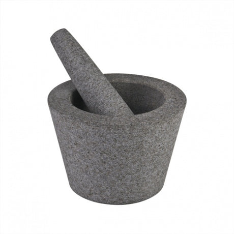 Mortar & Pestle - Granite, 130mm from Moda. Sold in boxes of 1. Hospitality quality at wholesale price with The Flying Fork! 