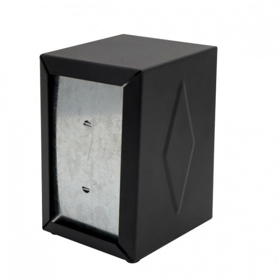 Napkin Dispenser - Black, 130 x 95 x 115mm from Trenton. made out of Stainless Steel and sold in boxes of 1. Hospitality quality at wholesale price with The Flying Fork! 