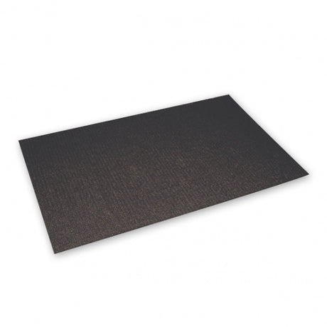 A black Non - Slip Mat presented on a white background