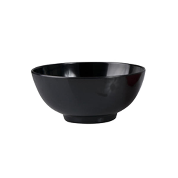 Noodle Bowl - Black, 110mm from Ryner Melamine. Sold in boxes of 12. Hospitality quality at wholesale price with The Flying Fork! 