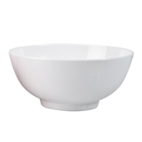 Noodle Bowl - White, 200mm from Ryner Melamine. Sold in boxes of 12. Hospitality quality at wholesale price with The Flying Fork! 