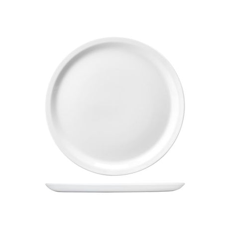 Nova Pizza Plate - 286mm from Churchill. made out of Porcelain and sold in boxes of 12. Hospitality quality at wholesale price with The Flying Fork! 