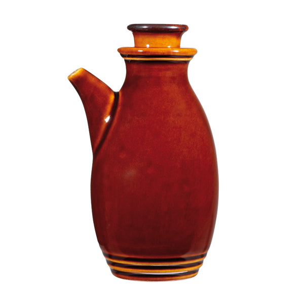 Oil-Vinegar Bottle - Brown, 284ml from Art de Cuisine. made out of Porcelain and sold in boxes of 6. Hospitality quality at wholesale price with The Flying Fork! 