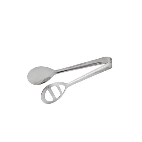 Oval Slotted Tong - 18-8 195mm from TheFlyingFork. Sold in boxes of 1. Hospitality quality at wholesale price with The Flying Fork! 