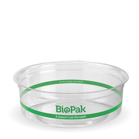 Biobowl - 240ml, 121mm (Box of 500) from BioPak. Compostable, made out of Bioplastic and sold in boxes of 1. Hospitality quality at wholesale price with The Flying Fork! 