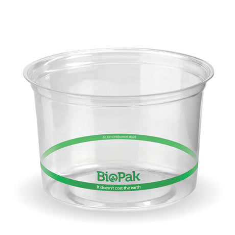 Biobowl - 500ml, 121mm (Box of 500) from BioPak. Compostable, made out of Bioplastic and sold in boxes of 1. Hospitality quality at wholesale price with The Flying Fork! 