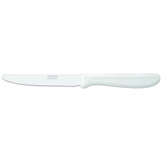 Paring Knife - 110mm White Handle from Arcos. Sold in boxes of 1. Hospitality quality at wholesale price with The Flying Fork! 