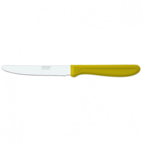 Paring Knife - 110mm Yellow Handle from Arcos. Sold in boxes of 1. Hospitality quality at wholesale price with The Flying Fork! 