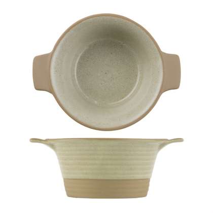 Pie Dish - W-Handles - 140mm-400ml from Art de Cuisine. made out of Porcelain and sold in boxes of 6. Hospitality quality at wholesale price with The Flying Fork! 