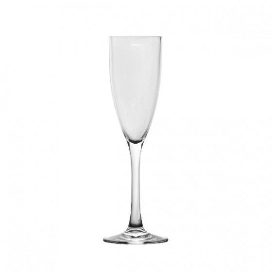 Polycarbonate Bellini Flute 170ml (with 150ml Pour Line) from Polysafe. made out of Polycarbonate and sold in boxes of 24. Hospitality quality at wholesale price with The Flying Fork! 