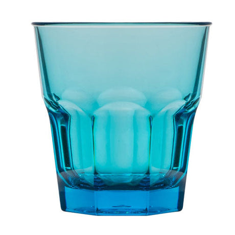 Polycarbonate Rock Tumbler 240ml - Aqua (PS-4AQU) from Polysafe.