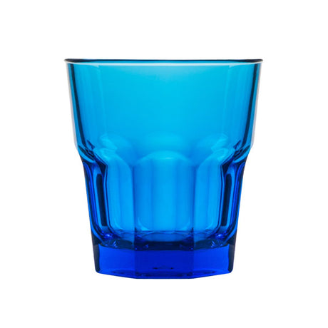 Polycarbonate Rock Tumbler 240ml - Blue (PS4BLU) from Polysafe. made out of Polycarbonate and sold in boxes of 24. Hospitality quality at wholesale price with The Flying Fork! 