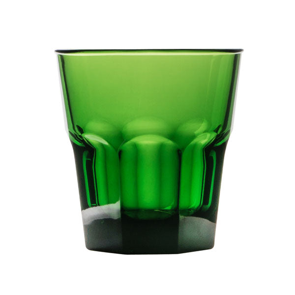 Polycarbonate Rock Tumbler 240ml - Green (PS4GRE) from Polysafe. made out of Polycarbonate and sold in boxes of 24. Hospitality quality at wholesale price with The Flying Fork! 