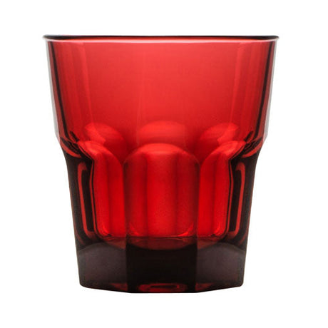 Polycarbonate Rock Tumbler 240ml - Red (PS4RED) from Polysafe.