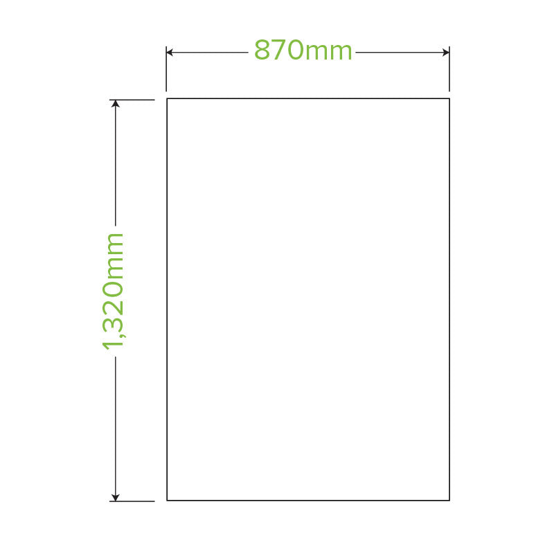 50L bin liner - Compostable - Carton of 540