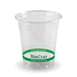 Biocup - Clear, 200ml (Box of 2000) from BioPak. Compostable, made out of Bioplastic and sold in boxes of 1. Hospitality quality at wholesale price with The Flying Fork! 