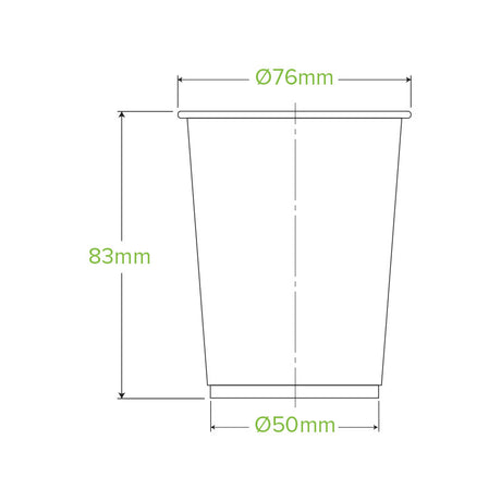 200ml cup - clear - Carton of 2000 units