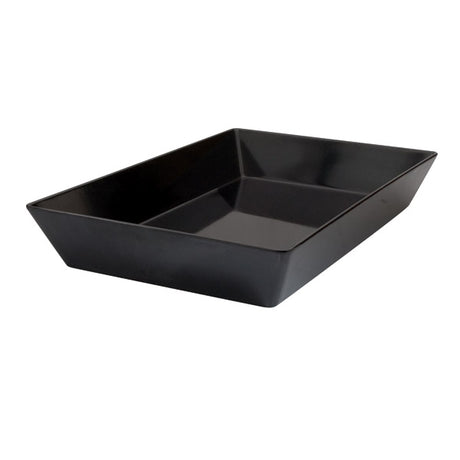 Rect. Deep Dish - Black, 450 x 300 x 70mm from Ryner Melamine. Sold in boxes of 3. Hospitality quality at wholesale price with The Flying Fork! 