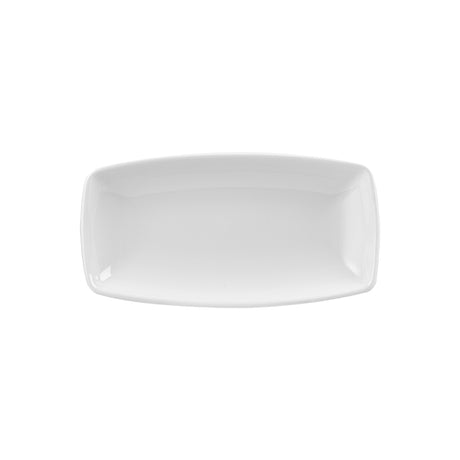 Rectangular Plate - White, 295 x 150mm from Art de Cuisine. made out of Porcelain and sold in boxes of 12. Hospitality quality at wholesale price with The Flying Fork! 