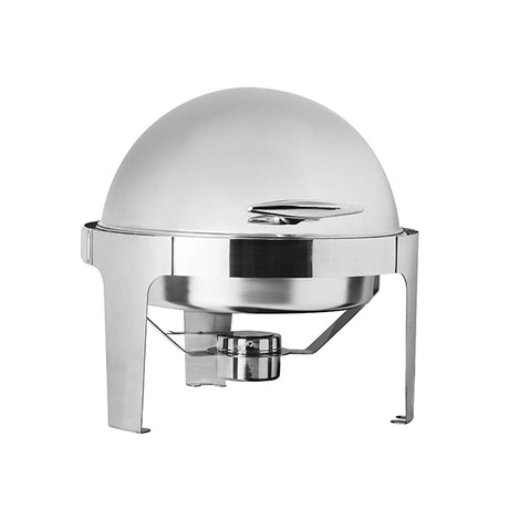 Roll Top Chafer - 18-10, Round, 475mm from TheFlyingFork. Sold in boxes of 1. Hospitality quality at wholesale price with The Flying Fork! 