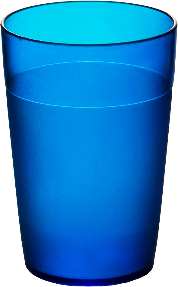 Tumbler - 250ml, Polycarbonate, Blue from Roltex. made out of Polycarbonate and sold in boxes of 12. Hospitality quality at wholesale price with The Flying Fork! 