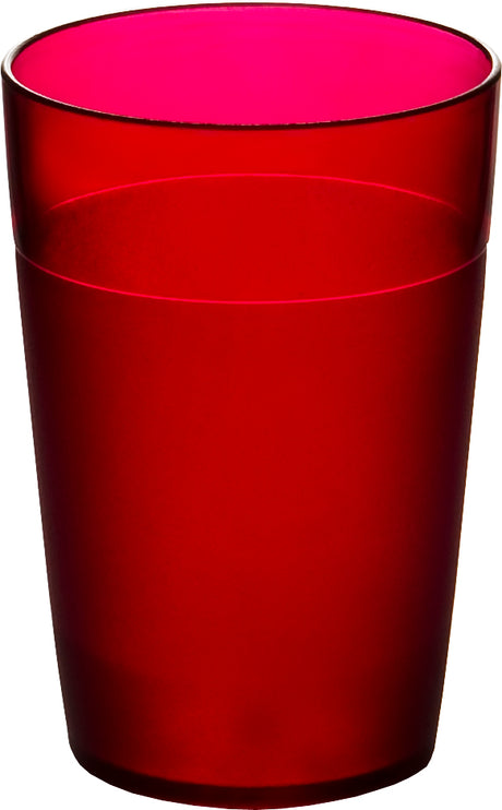 Tumbler - 250ml, Polycarbonate, Red from Roltex. made out of Polycarbonate and sold in boxes of 12. Hospitality quality at wholesale price with The Flying Fork! 