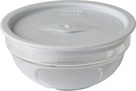 Lid - To Suit R910 Salad Dish, 110mm, Polypropylene from Roltex. made out of Polypropylene and sold in boxes of 10. Hospitality quality at wholesale price with The Flying Fork! 