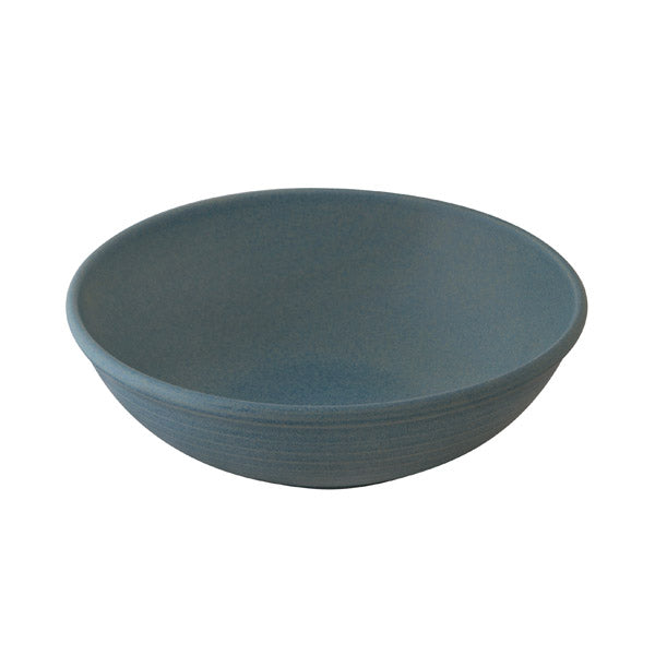 Round Bowl - 195mm, Zuma Denim from Zuma. made out of Ceramic and sold in boxes of 6. Hospitality quality at wholesale price with The Flying Fork! 